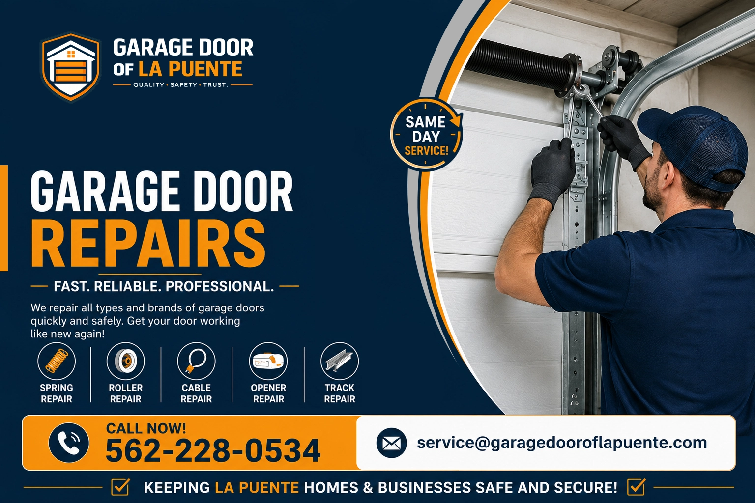 Garage Door Of La Puente CA